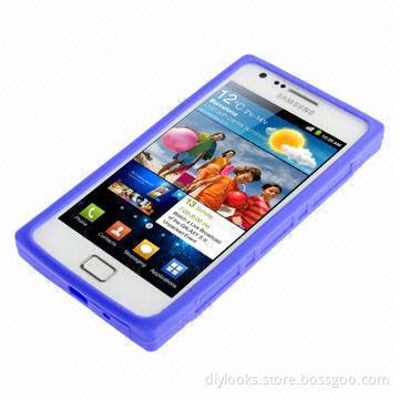 Cassette Tape Silicone Case/Mobile Phone Housing for Samsung Galaxy S2/i9100